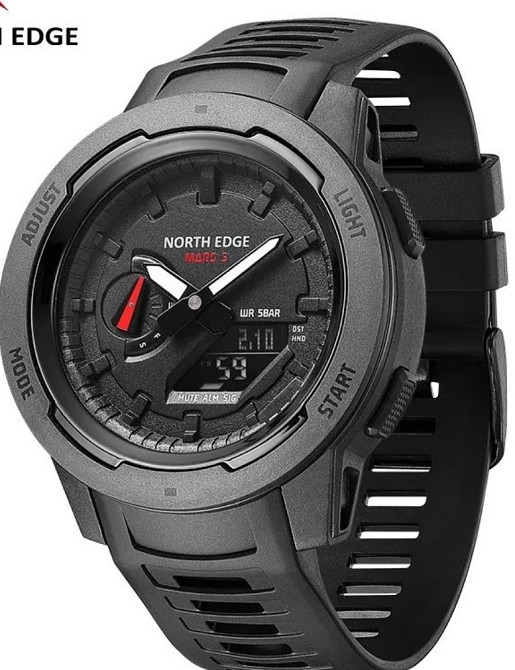 Новинка North Edge Mars3 IP68 50m карбон .Оригінал. Нові. Киев - изображение 1