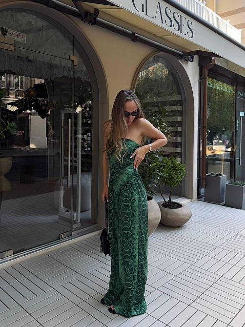 Жіночий стильний літній костюм двійка  софт принт Одеса - фото 10