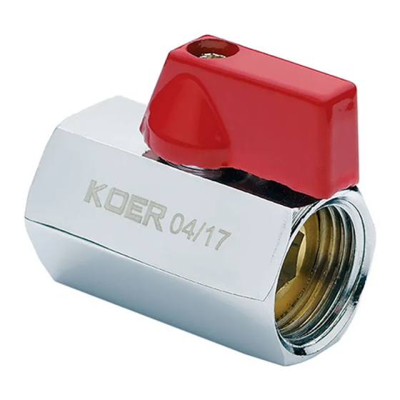 Кран "міні" 1/2" ГГМ Koer KR.400 (KR0155)   ( 22832 ) Харків