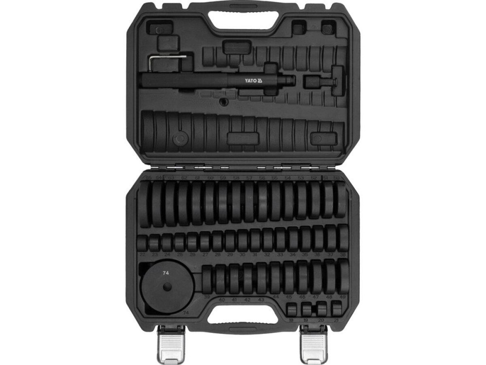 Знаряддя для демонтажу підшипників і втулок YATO 51 елемент [2] Одеса - фото 1