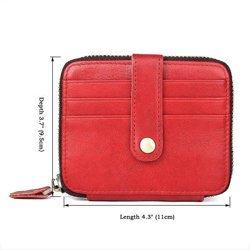 Визитница кожаная Красная (Vintage) Киев - изображение 9