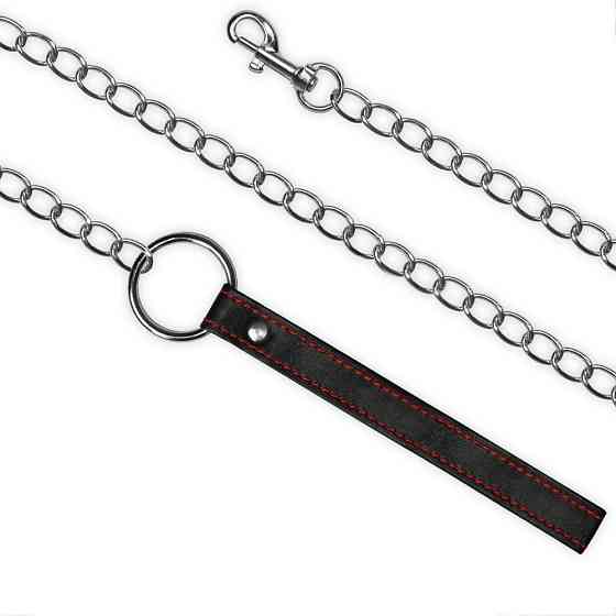 Ошейник с поводком OBROŻA COLLAR Sex Aura Киев