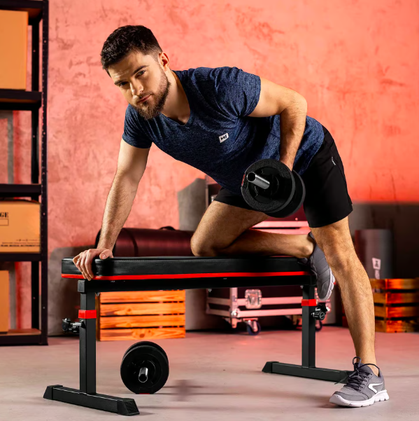 Гантеля композитна Hop-Sport 20 кг розбірна для дому та залу силових тренувань Київ - фото 4