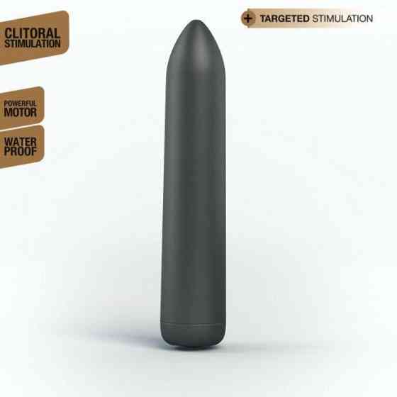 Перезаряжаемая вибропуля Dorcel Rocket Bullet Black Sex Aura Киев