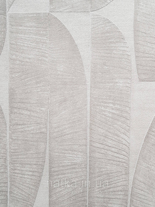 Шпалери вінілові на флізеліні AS creation Metropolitan stories By Time 0,53х10 модерн листя фігури смужки бежеві Київ - фото 2