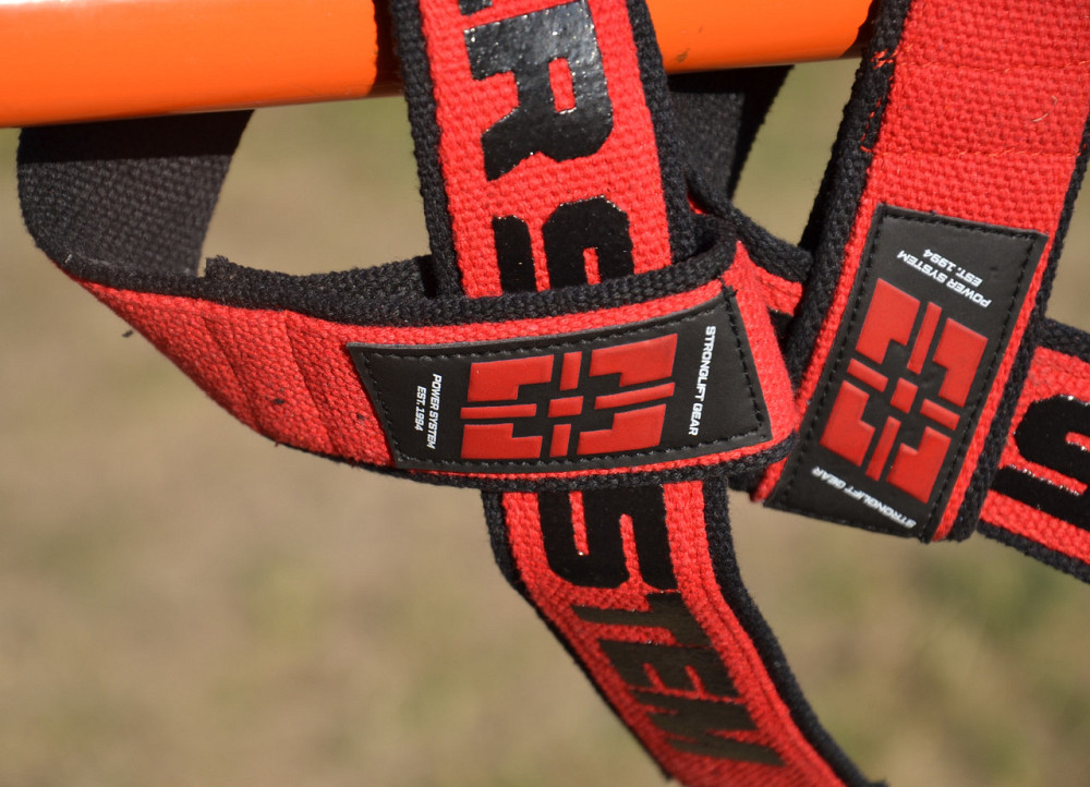 Лямки для тяги Power System PS-3401 Lifting Straps Duplex Black/Red Кам'янське - фото 9