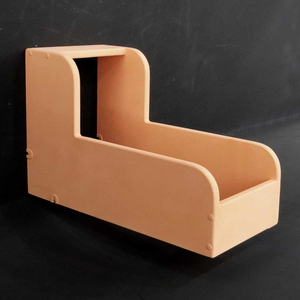 Угловая настенная полка 