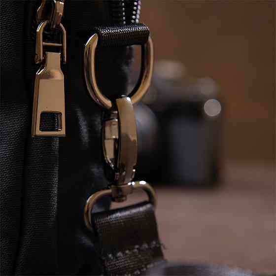 Сумка на пояс нейлон Чорна (Vintage) Київ