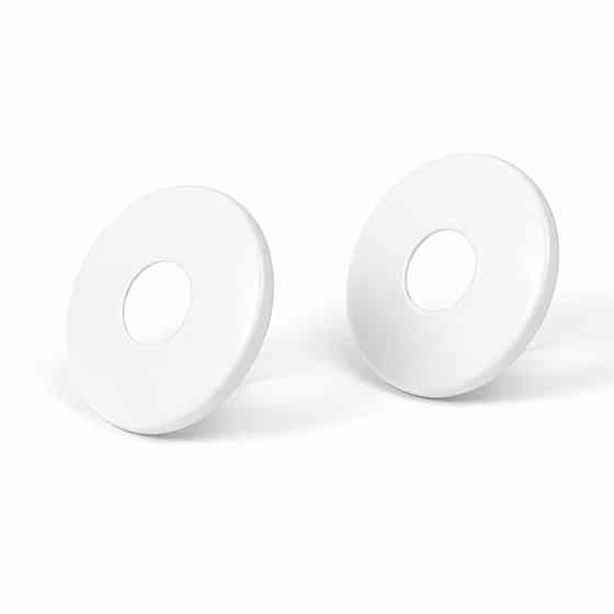 Декоративна маскувальна розетка NAVIN 22 мм, комплект — 2 шт., колір — білий Київ