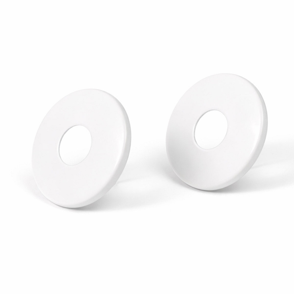 Декоративна маскувальна розетка NAVIN 22 мм, комплект — 2 шт., колір — білий Київ - фото 3