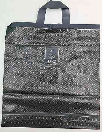 Пакет із петльовою ручкою, чорний "Джаз (38х42) (50 шт.) Харків