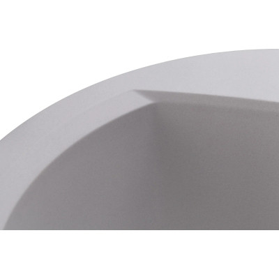 Мийка кухонна GRANADO RONDA white з сифоном (470*490mm.) (gr2205) Вінниця - фото 4