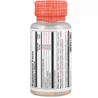 Витаминно-минеральный комплекс Solaray Витамин B14 и кофермент Q10 с N-ацетилцистеином и глутатио (SOR-36510) Винница