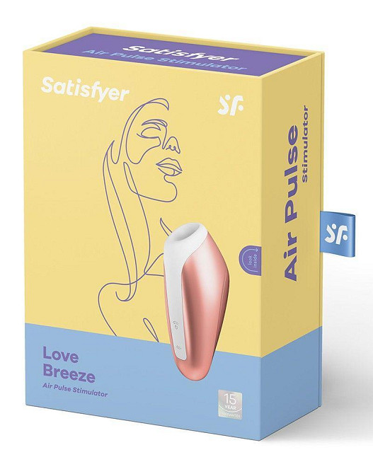 Мініатюрний вакуумний стимулятор Satisfyer Love Breeze Copper Sex Aura Київ - фото 3