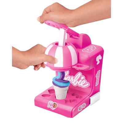 Набор для творчества Cra-Z-Art Barbie Тісто для ліплення, Магазин морозива з формами, набір 8 од (34040CRA) Винница