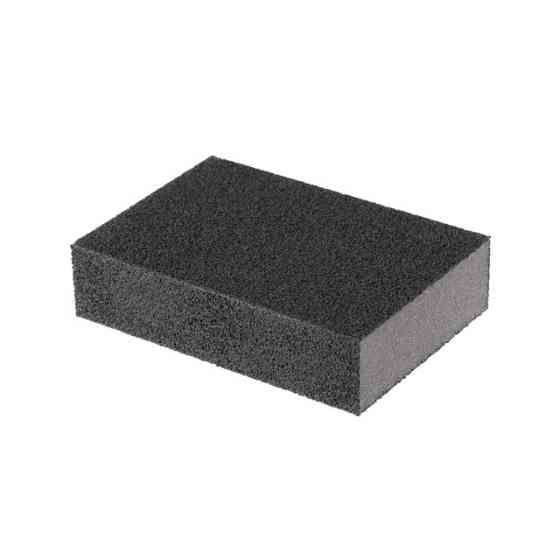 Губка для шліфування, 100×70×25 мм, оксид алюмінію, К240 INTERTOOL HT-0924 Київ