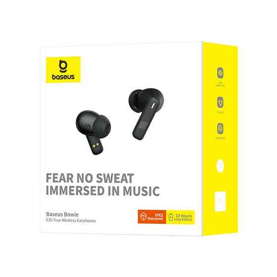 Бездротові навушники Baseus Bowie E20 True Wireless Earphones Cluster Black Киев