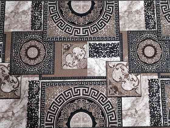 Ковровая дорожка лучшая цена, Версаче серый,  Ковёр на отрез 150, 150 Каменское