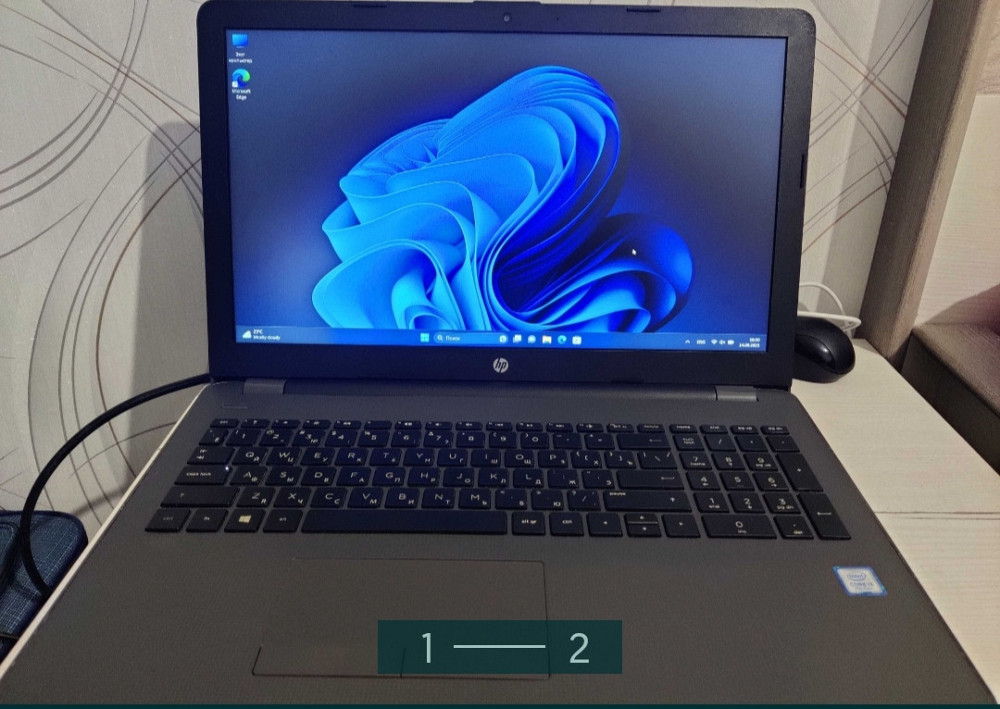 Ноутбук: HP 250 G6 i5- 7500u . 8Gb. 15.6" Київ - фото 1