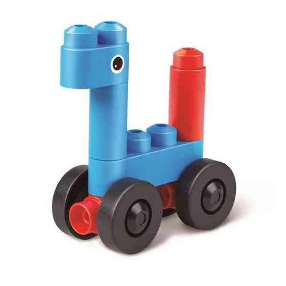 Конструктор PolyM Машинки і звірята 6 деталей (760001) Харків