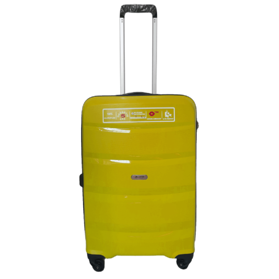 Чемодан пластиковый AIRTEX 229 средний желтый Киев