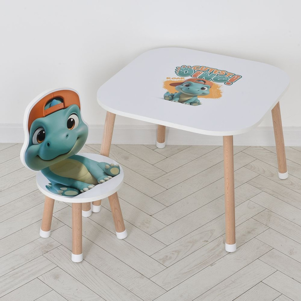 Деревянный детский столик M 502-5 со стульчиком Винница - изображение 2
