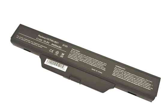 Аккумулятор для ноутбука HP Compaq HSTNN-IB62 550 10.8V Black 5200mAh OEM Винница