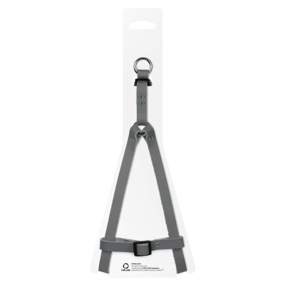 Шлея для котів WAUDOG Classic з QR паспортом XS Ш 10 мм В=С 28-40 см сіра (601011) Вінниця - фото 2