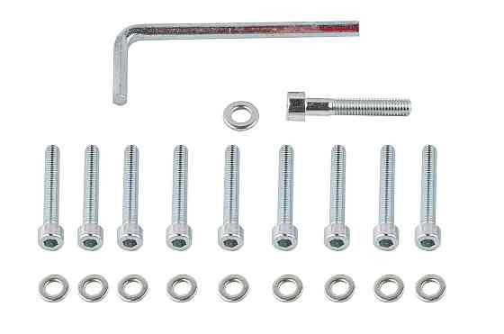 Болти кришки варіатора скутер Ямаха Йог (шестигранний шліц, 10шт + ключ) Мукачево