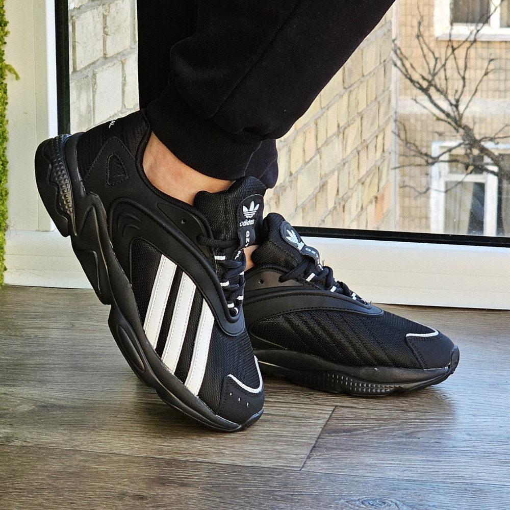 Мужские Кроссовки Adidas Черные Спортивные Адидас (размеры: 41,42,43,44,45,46) - 43-5 Днепр - изображение 2