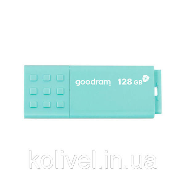 USB Flash GoodRAM 128GB USB 3.0 UME3 CARE Antibacterial, Retail (UME3-1280CRR11) Киев - изображение 1