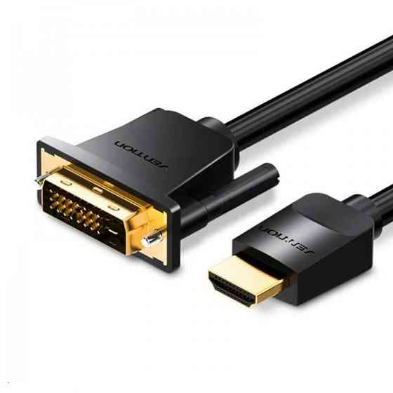 Кабель HDMI-DVI 3м черный Киев