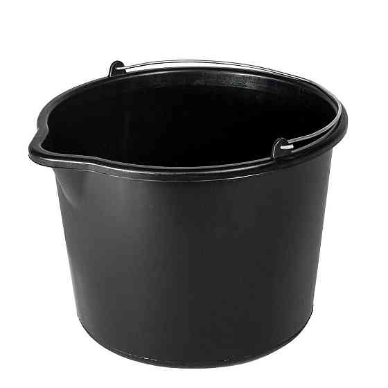 Будівельне відро "GeKo" пластикове з лійкою 12 літрів Стрий