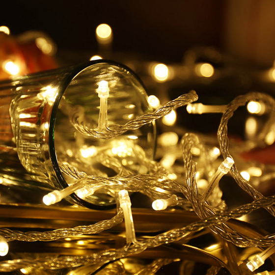 Світлодіодна гірлянда 200 Led 20м 8 режимів теплий колір USB 220V CW-G-200L20U ColorWay Житомир - фото 6