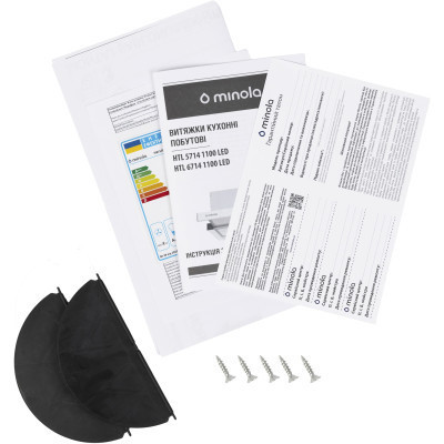 Витяжка кухонна Minola HTL 5714 BL 1100 LED Вінниця - фото 6