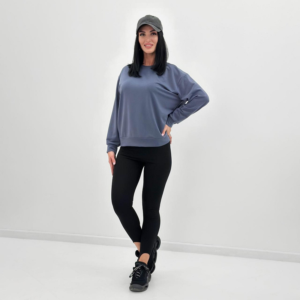 Базовий світшот з двонитки "Kaplan" оптом | Батал Київ - фото 4