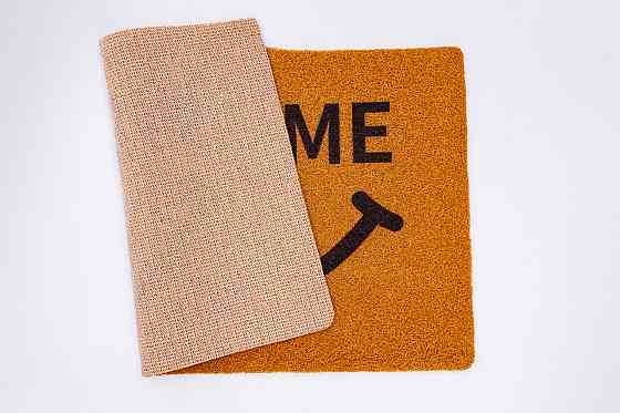 Килимок привратний WELCOME прямокутний 70*40 см коричневий HP-47-9 Київ