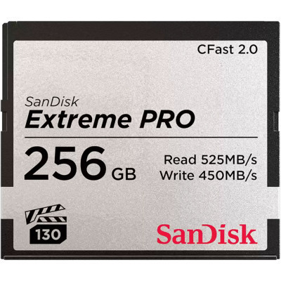 Карта памяти SanDisk 256GB CFast 2.0 Extreme Pro (SDCFSP-256G-G46D) Винница - изображение 1