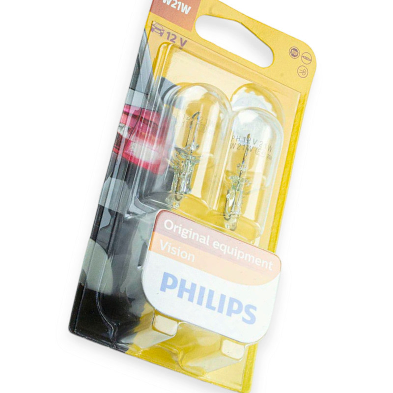 Автолампа 12V 21W W3х16d PHILIPS (пара) БЦ Мукачево - фото 1