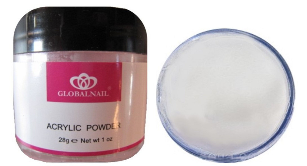 АКРИЛОВАЯ ПУДРА GLOBAL ПРОЗРАЧНАЯ, 28 МЛ Киев - изображение 1