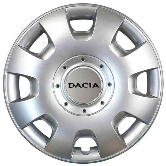 Автомобильные модельные колпаки R13 Dacia 107 4шт, SJS, серебристые Киев