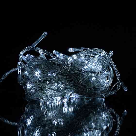 Garlando Новорічна гірлянда кімнатна нитка 10 м 120 LED білий провід Білий W120LED10MWW Коломыя