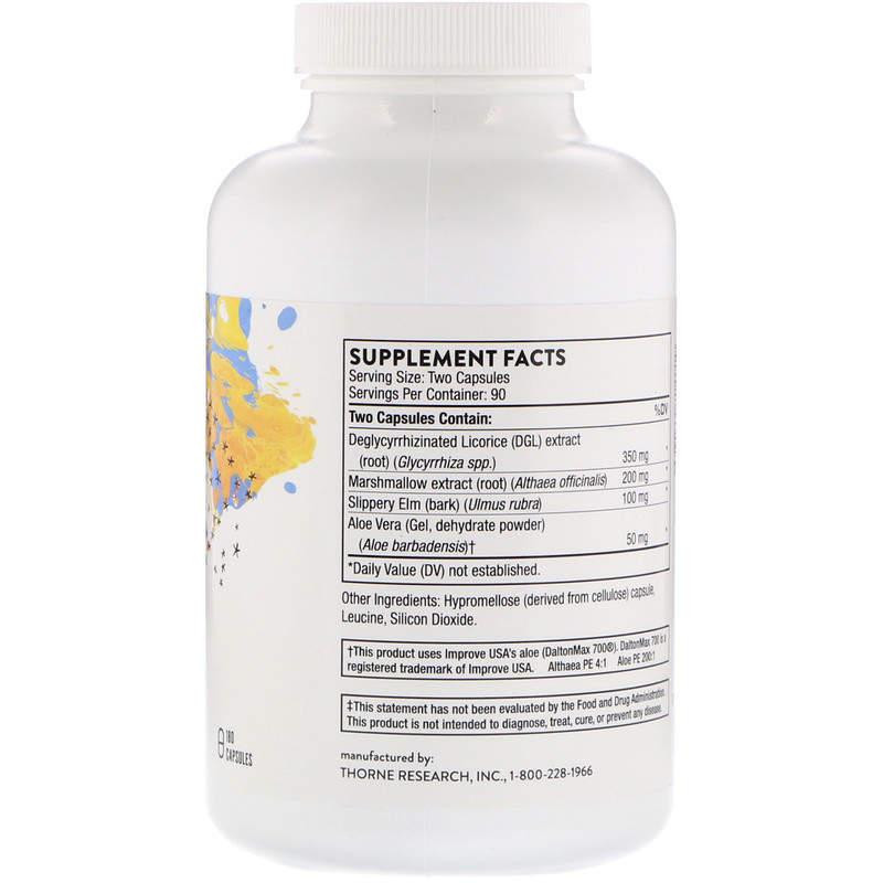 Підтримка роботи шлунку Thorne GI-Relief 180 кап Київ - фото 2