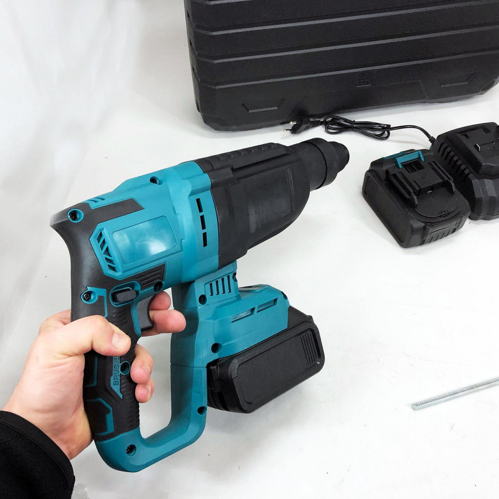 Перфоратор прямой ударный для строительства KRAFFTEC, Дрель-перфоратор в чемодане GU-54 Киев - изображение 3