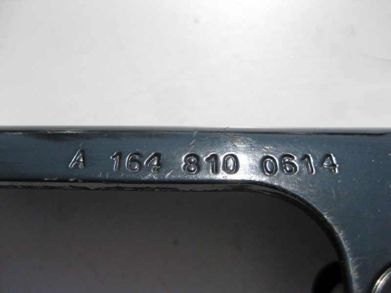 Mercedes-Benz  A1648100614 Кронштейн передньої правої стельової ручки ML W164 GL X164 Одесса - изображение 3