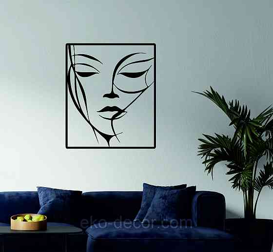 Декоративне настінне 3D Панно «Жіночий Образ», Декор на стіну з об'ємом Київ