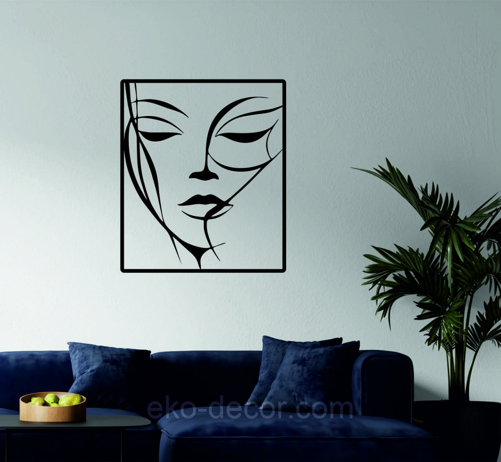 Декоративне настінне 3D Панно «Жіночий Образ», Декор на стіну з об'ємом Київ - фото 2