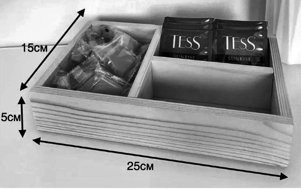 Менажница деревянная 