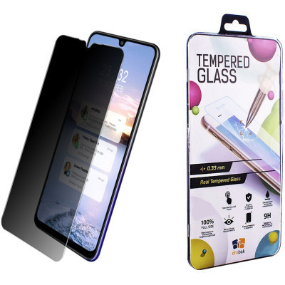 Стекло защитное Drobak Anti Spy Samsung Galaxy M12 (474783) Винница - изображение 1