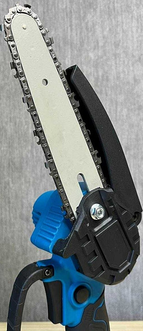 Акумуляторна ланцюгова пила 6" + 2 акумулятори 24 В, у кейсі Харків - фото 7